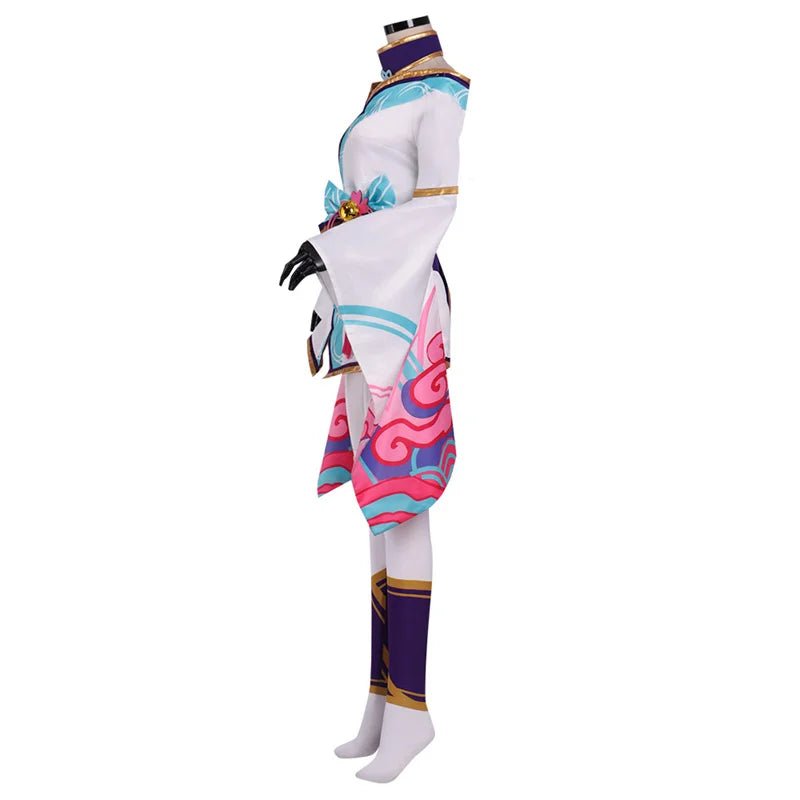 Costume Cosplay Ahri Spirit Blossom Femme pour Halloween