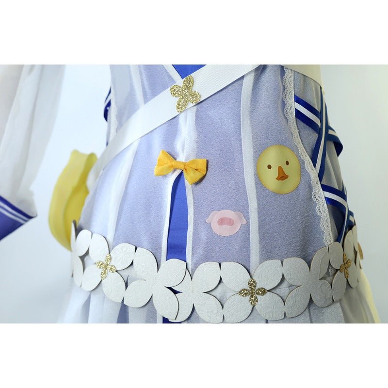 Costume Cosplay Barbara Maillot de Bain Genshin Impact avec Sac pour Été