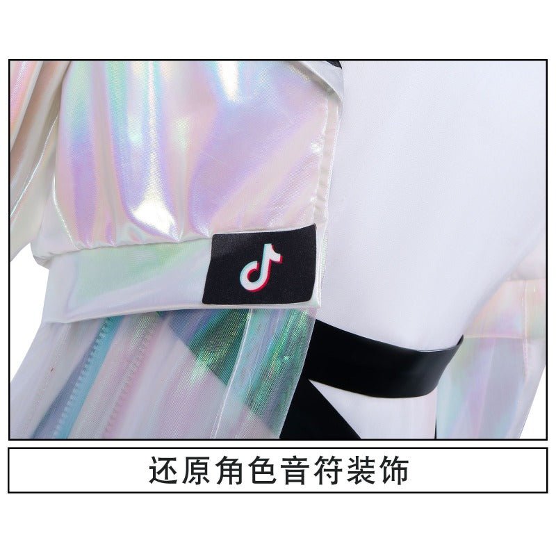 Costume Cosplay Genshin Impact Yae Miko - Élégante Tenue du Renard sur le Trône