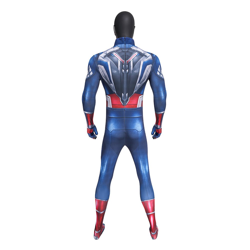 Film Marvel : Capitaine America 4 Nouveau Costume Capitaine America - Costume Cosplay Premium