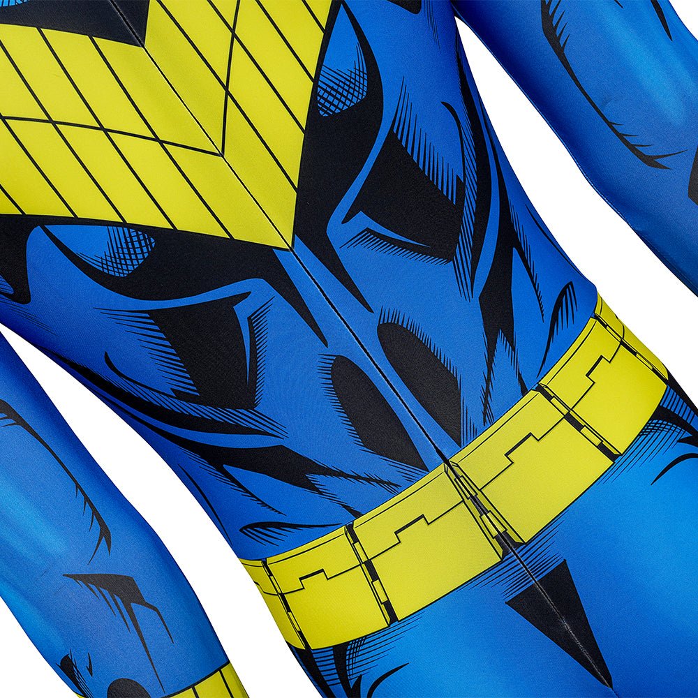 Nouveau Costume Cosplay Nightwing New Titans - Qualité Premium pour Fans de BD