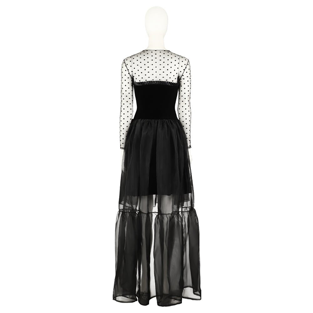 Costume Cosplay Lisa Frankenstein 2024 - Tenue Noire de Film pour Halloween et Événements