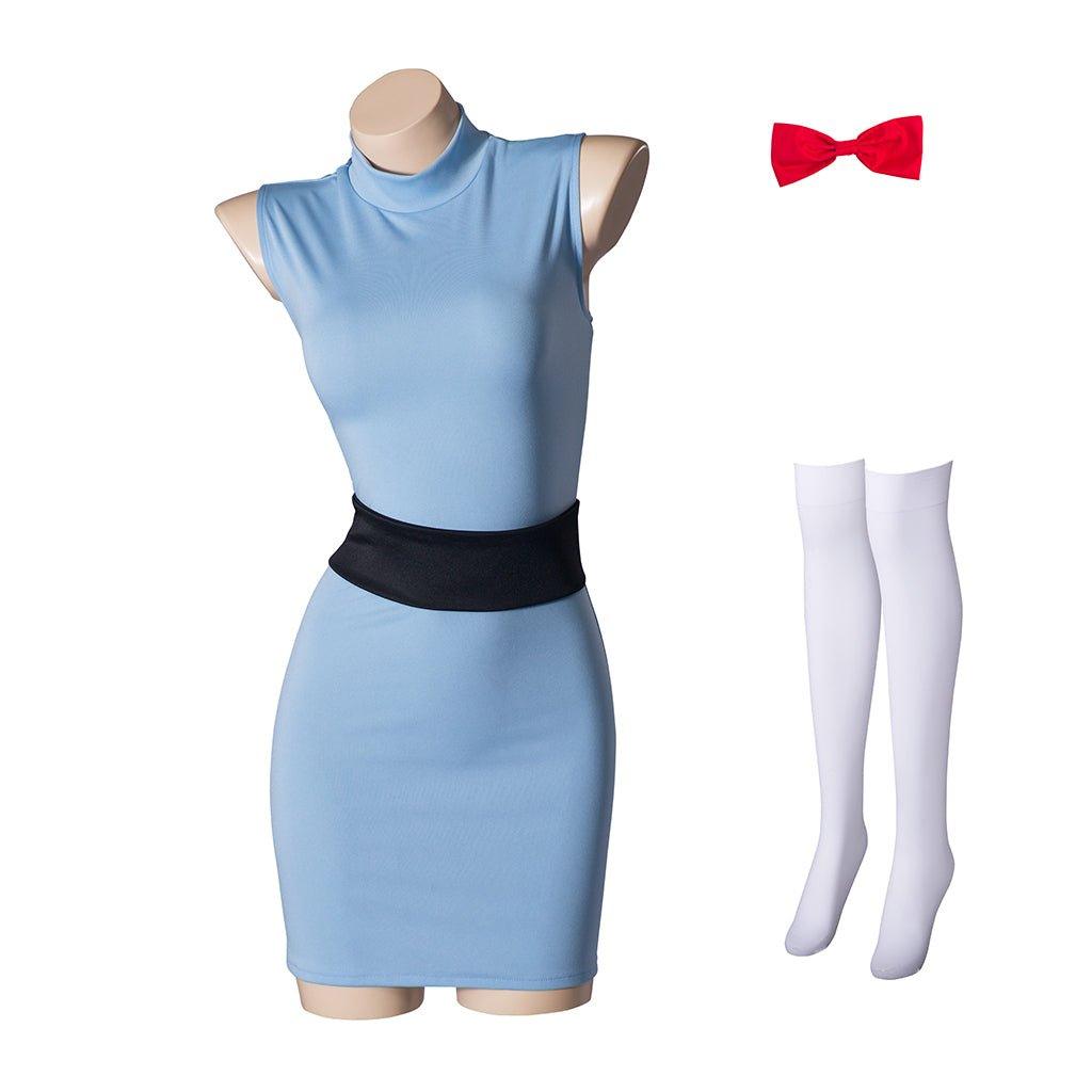 Costume Cosplay Blossom Bubbles Buttercup | Robes Rose, Bleu, Vert pour Femmes | Costume Halloween & Fête