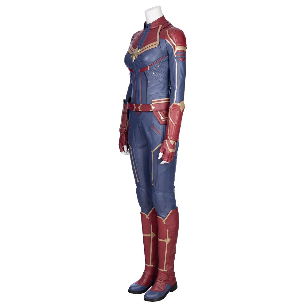 Costume Cosplay Captain Marvel - Réplique Officielle de l'Affiche du Film