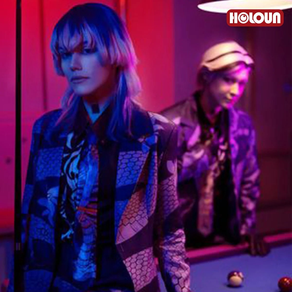 Costume Cosplay Tokyo Revengers Rindo Haitani Combinaison Serpent Violet