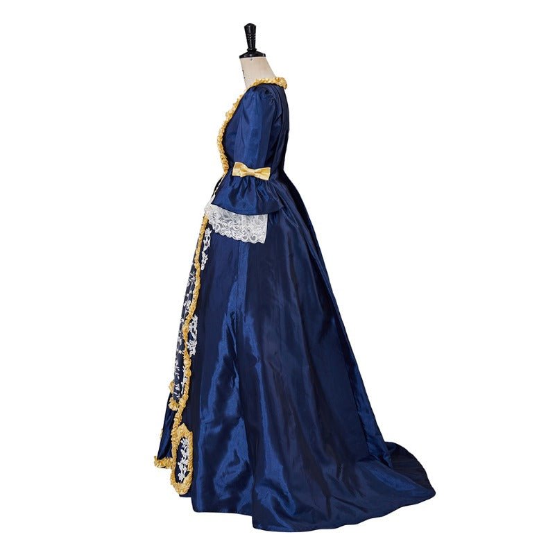 Robe de Bal Rococo Reine Marie Antoinette - Costume du 18e Siècle pour Femmes