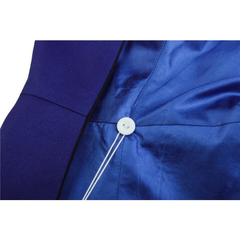 Costume Cosplay Tamamo no Mae - Kimono Bleu et Perruque pour Fans d'Anime