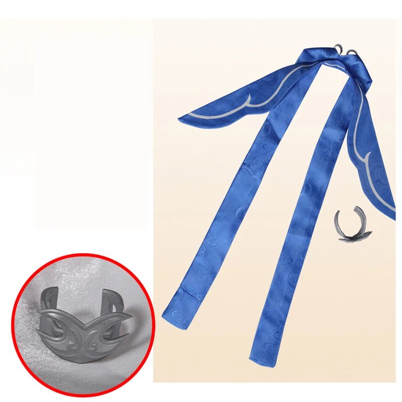 Costume Cosplay Jingliu Juvenile Honkai Star Rail pour Hommes Adultes Fête d'Halloween Carnaval