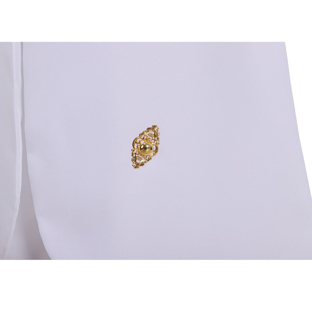 Costume Cosplay Idole du Petit Jour des Dames de Final Fantasy XIV | Costume Blanc Sur Mesure