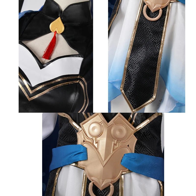 Costume Cosplay Jingliu Juvenile Honkai Star Rail pour Hommes Adultes Fête d'Halloween Carnaval