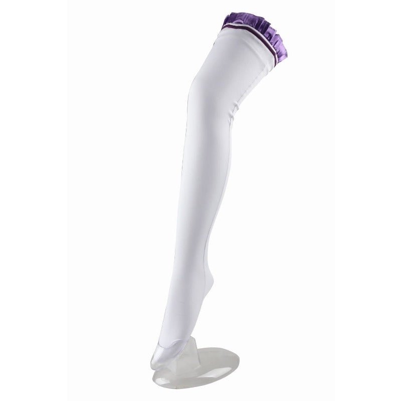 Costume Cosplay Emilia - Robe Anime Re:Zero avec Heaume pour Halloween et Fêtes