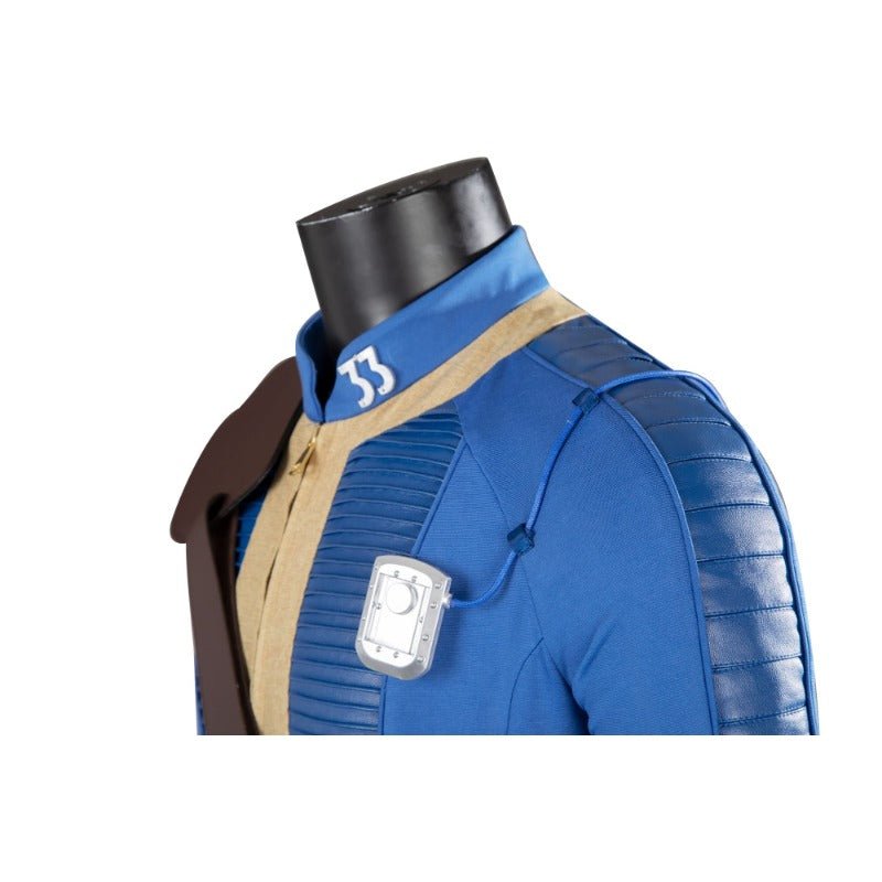 Costume Cosplay Fallout Overseer Hank pour Homme - Tenue de Carnaval Halloween