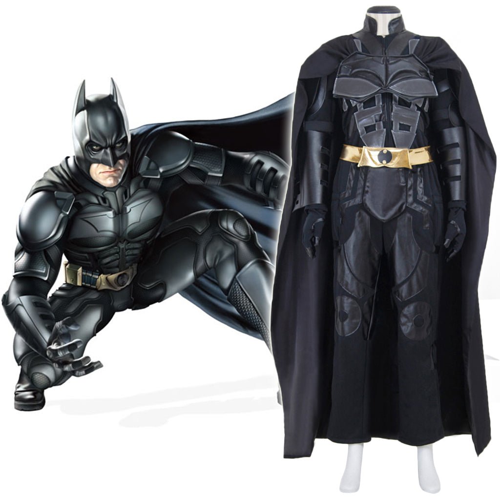 Costume Cosplay Batman pour Adultes - Costume de Superhéros Chevalier Noir pour Halloween, Carnaval et Événements Cosplay