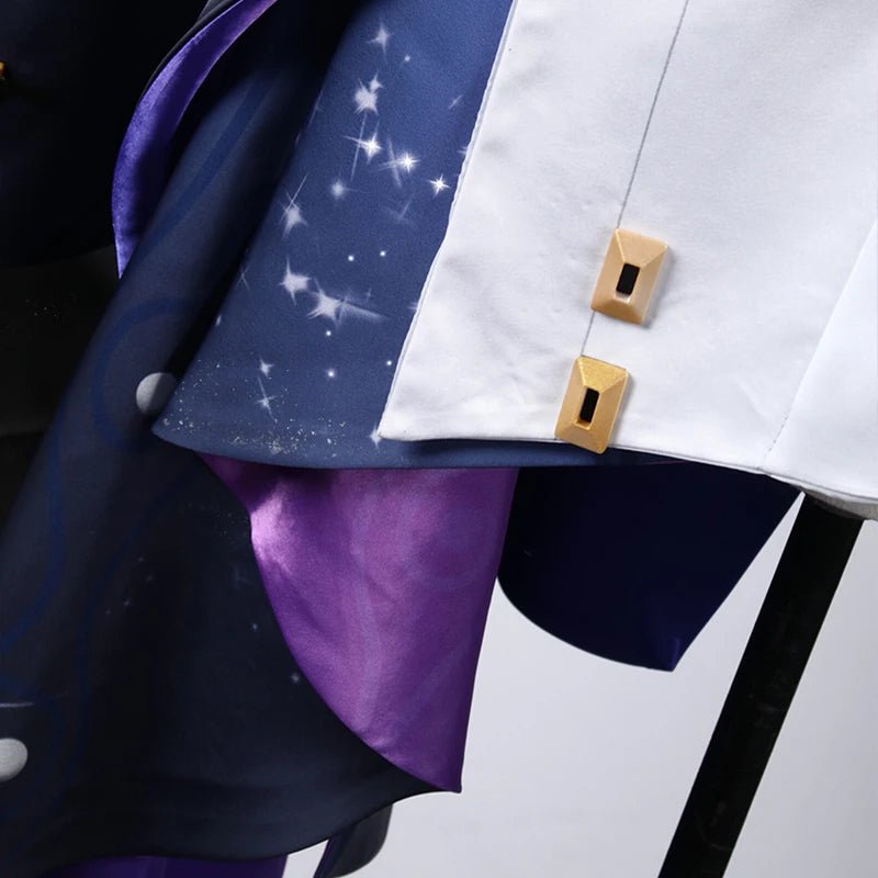 Costume Cosplay Jade de Honkai Star Rail - Dix Coeurs de Pierre pour Femmes, Uniforme de Fête d'Halloween avec Chapeau