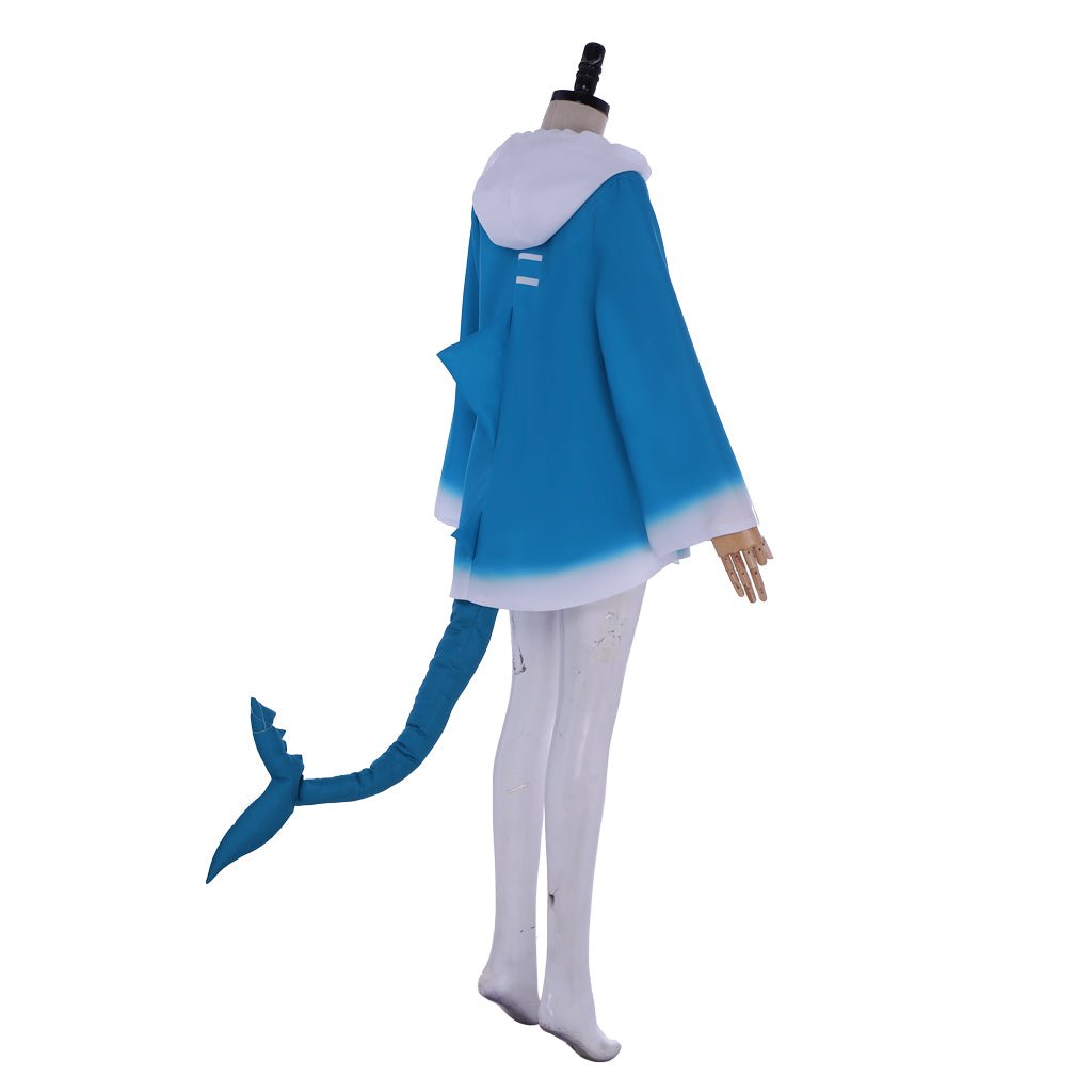 Costume Cosplay Hololive VTuber Gawr Gura Hoodie Requin