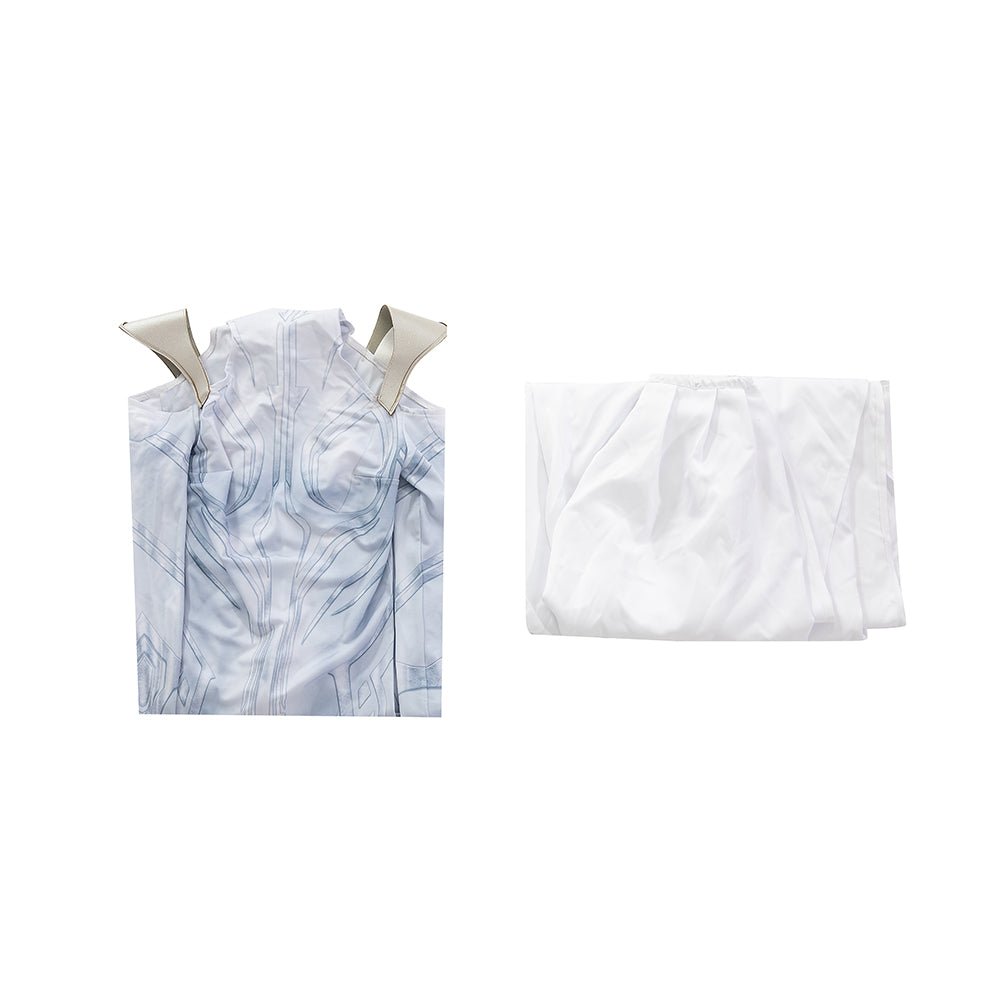Costume Cosplay Hela Robe Magique Blanche de What If...? Saison 2 pour Halloween