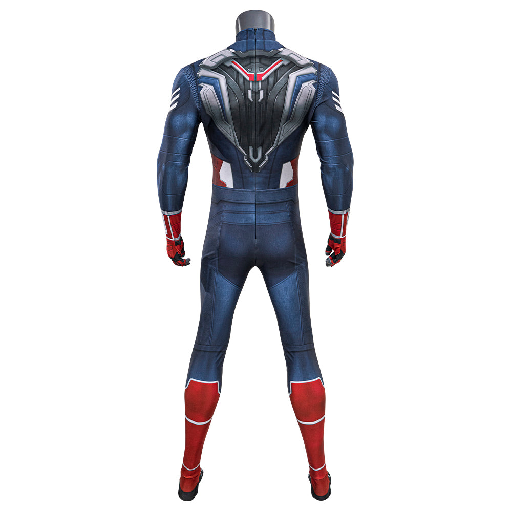 Costume Cosplay Captain America - Édition Imprimée 2025 - Univers Cinématographique Marvel