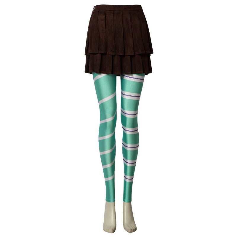 Costume Cosplay Vanellope Von Schweetz pour Enfants et Adultes - Tenue Wreck-It Ralph