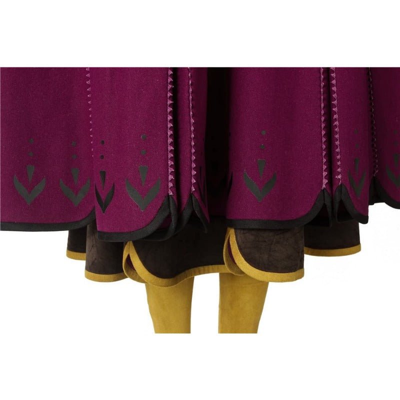 Costume Cosplay Reine des Neiges 2 Anna - Robe Princesse pour Adultes