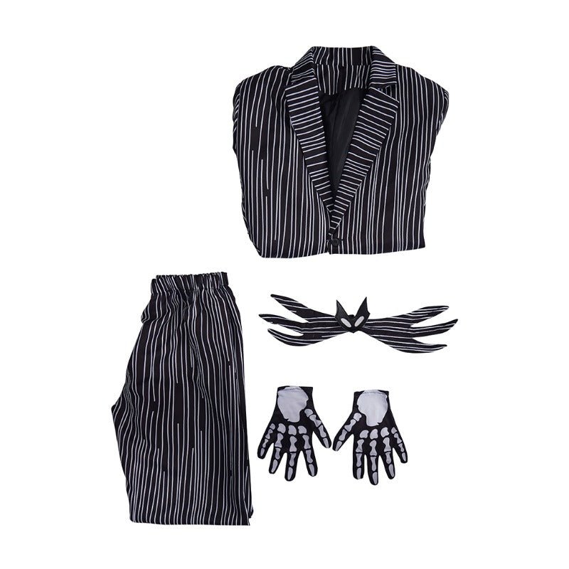 Costume Cosplay Jack Skellington Halloween Town pour Carnaval d'Halloween