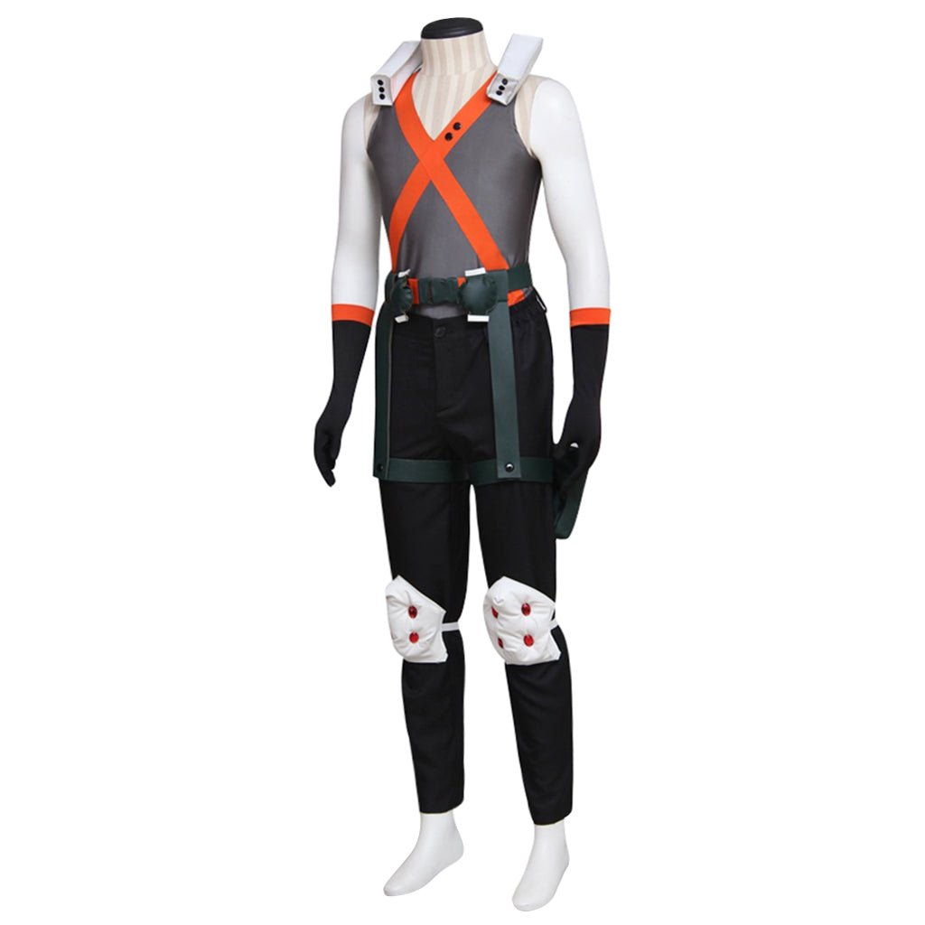 Costume Cosplay Anime My Hero Academia pour Hommes - Katsuki Bakugo Hero
