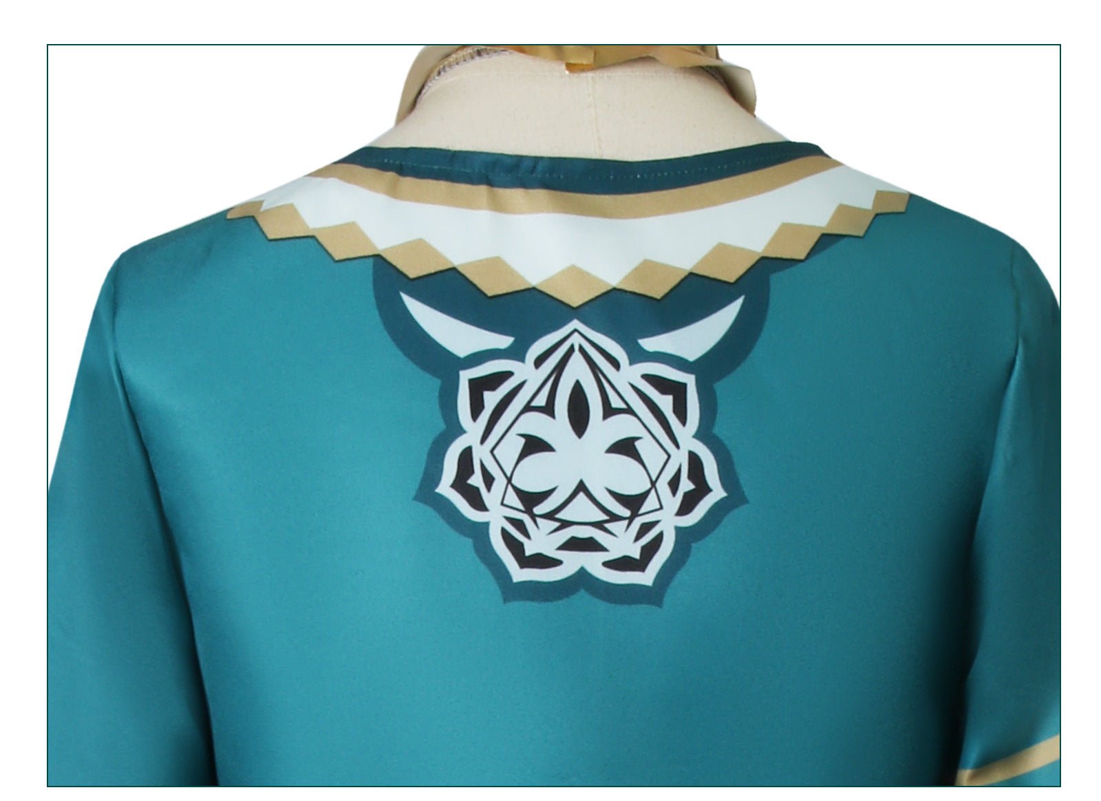 Costume Cosplay Genshin Impact Talismans et Sceaux Style Officiel Inspiré de Chongyun