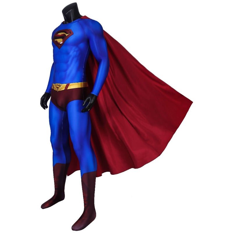 Costume Cosplay Clark Bleu Héros Infinite Earths avec Cape Superman