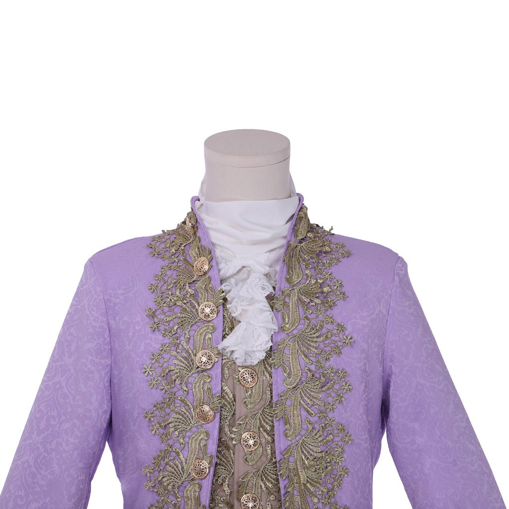 Costume Homme Rococo Violet 18ème Siècle - Inspiré de Marie Antoinette | Série Médiévale L'AniMirage