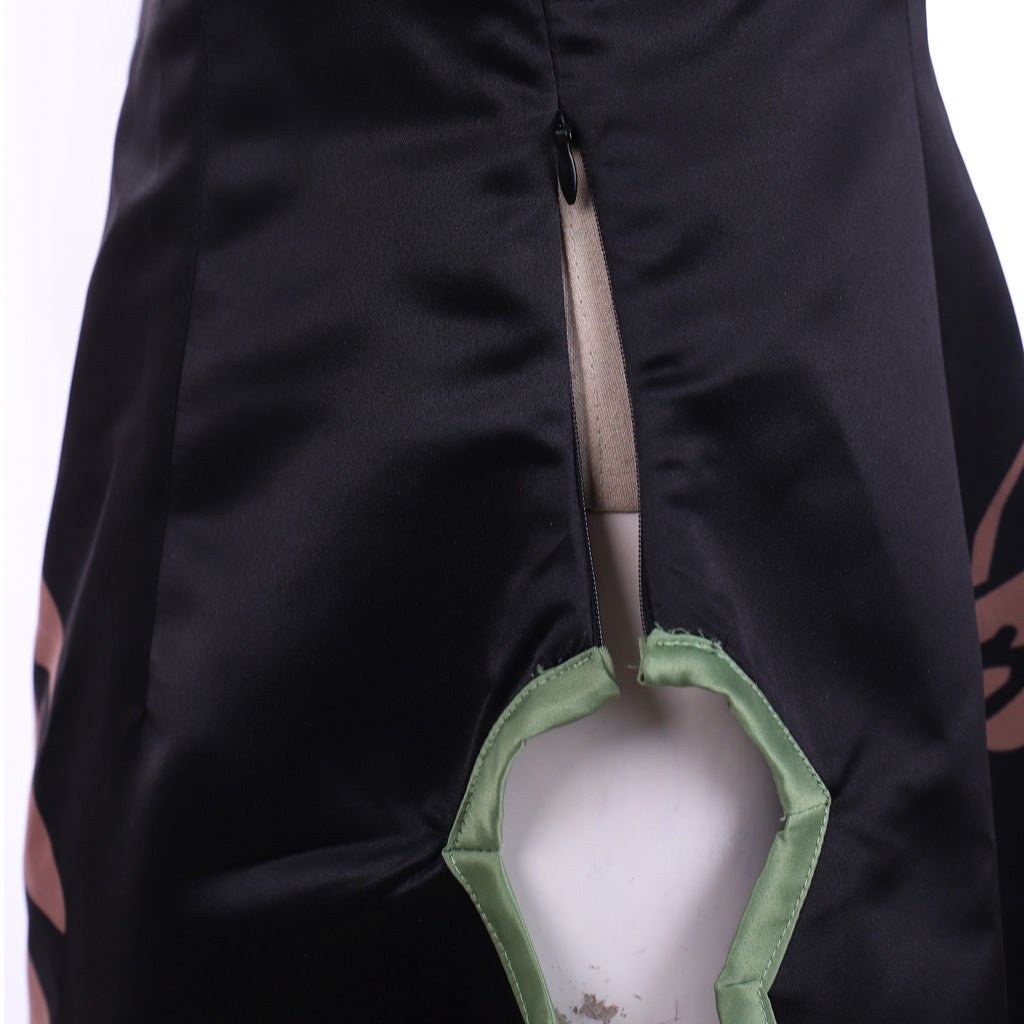 Costume Cosplay Tao Jun Cheongsam Noir - Shaman King