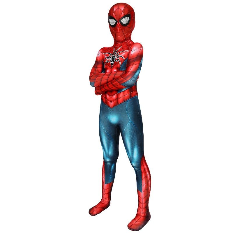 Costume Cosplay Spider-Man PS4 Armure MK IV pour Enfants - Combinaison Spider-Man pour Enfant