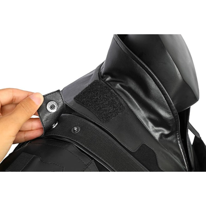Costume Cosplay Batman Version Film en Cuir PU pour Halloween et Fêtes