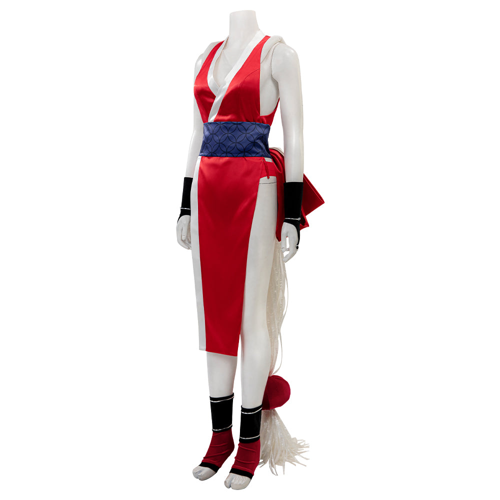 Costume Cosplay Mai Shiranui Street Fighter - Tenue de Jeu de Haute Qualité