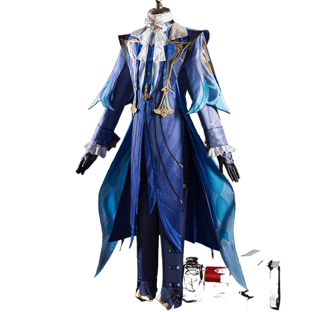 Costume Cosplay Genshin Impact Neuvillette – Tenue Authentique Inspirée du Jeu pour Hommes