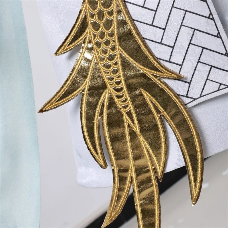 Costume Cosplay Jinhsi Renaissance des Vagues Déchirées - Robe de Magistrate de Jinzhou pour Femme