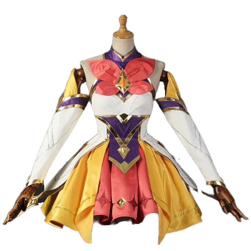 Costume Cosplay Star Guardian Seraphine Femme - Jeu LOL - Tenue pour Halloween et Carnaval