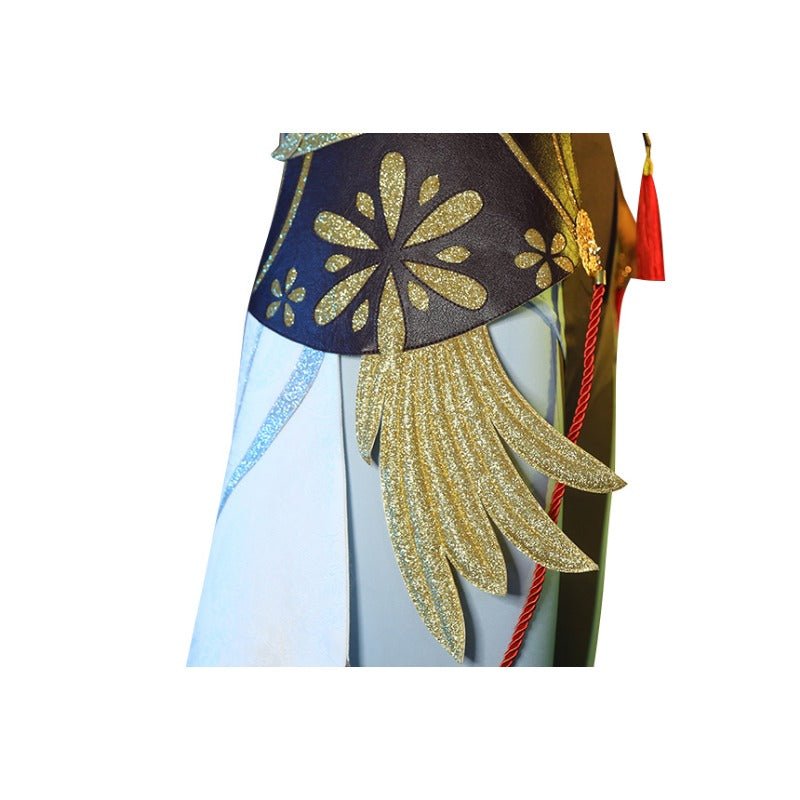 Costume Cosplay Shenhe Genshin Impact Complet pour Halloween et Jeu de Rôle