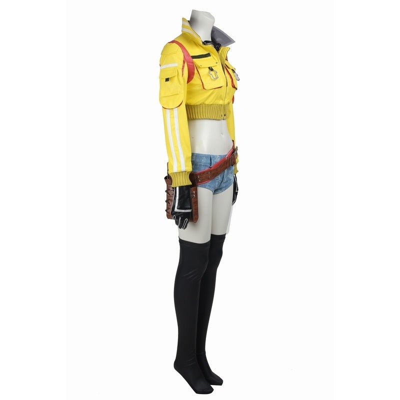 Costume Cosplay Cindy Aurum FF15 - Uniforme de Combat pour Femmes pour Halloween et Jeu de Rôle