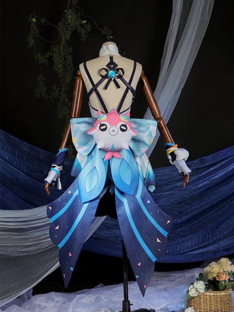 Costume Cosplay Mualani Splish Splash Wavechaser de Genshin Impact pour Femmes