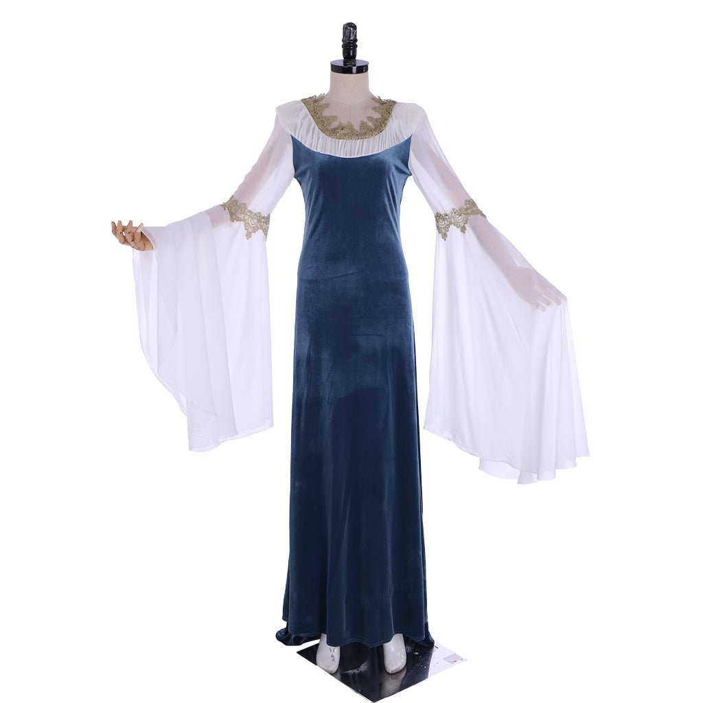 Costume Cosplay Reine Vampire Médiévale Robe Gothique pour Femmes