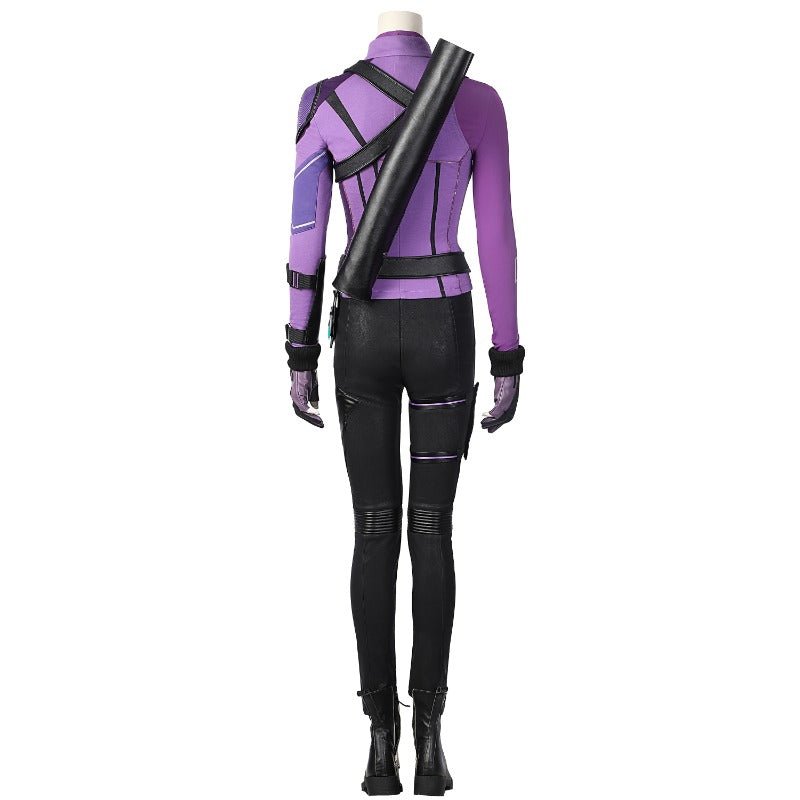 Costume Cosplay Hawkeye Kate Bishop et Clint Barton pour Halloween et Événements