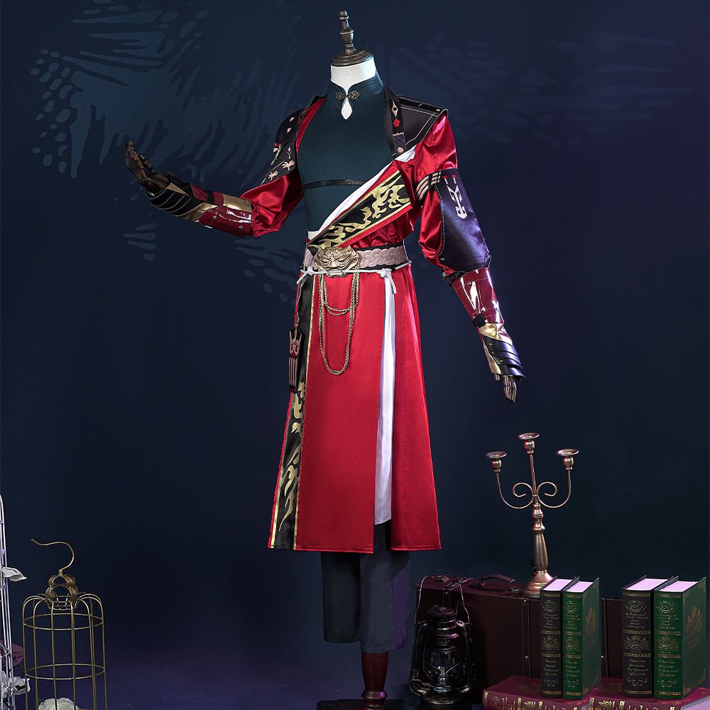 Costume Cosplay Sun Ce - Code: Luan pour Homme - Tenue de Jeu de Haute Qualité
