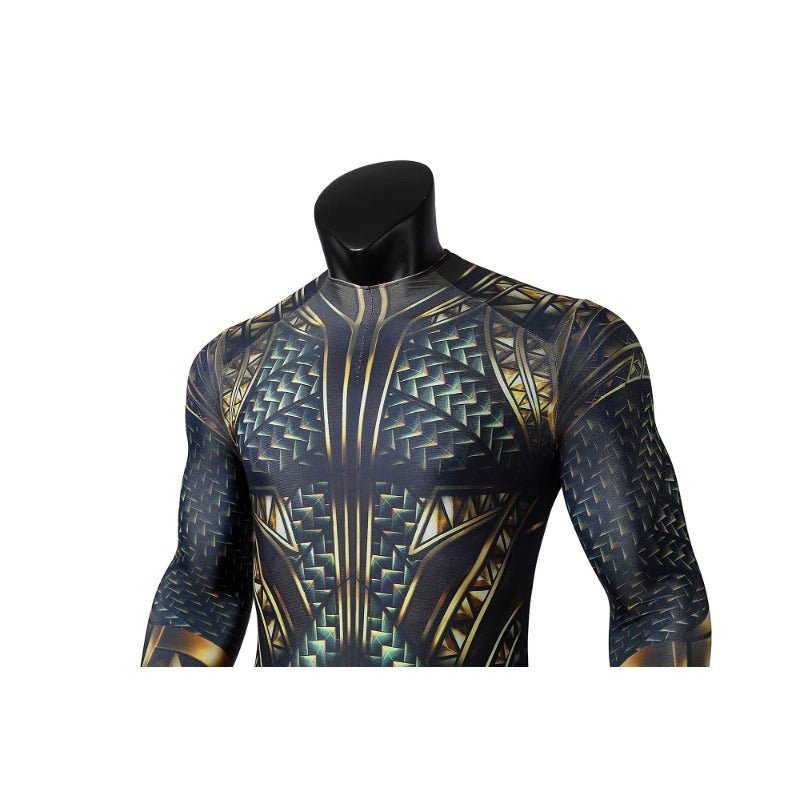 Costume Aquaman Combinaison Cosplay pour Hommes - Super-héros DC Comics - Halloween Carnaval
