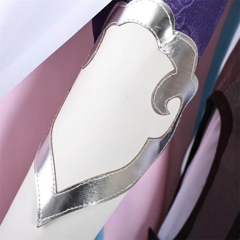 Costume Cosplay Honkai Star Rail Foxian Baiheng Membre du Quintette Haut-Nuage Robe pour Halloween Carnaval Fête