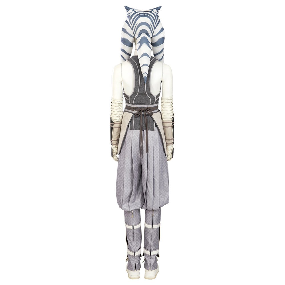 Costume Cosplay Ahsoka Tano Blanc de Star Wars: Ahsoka
