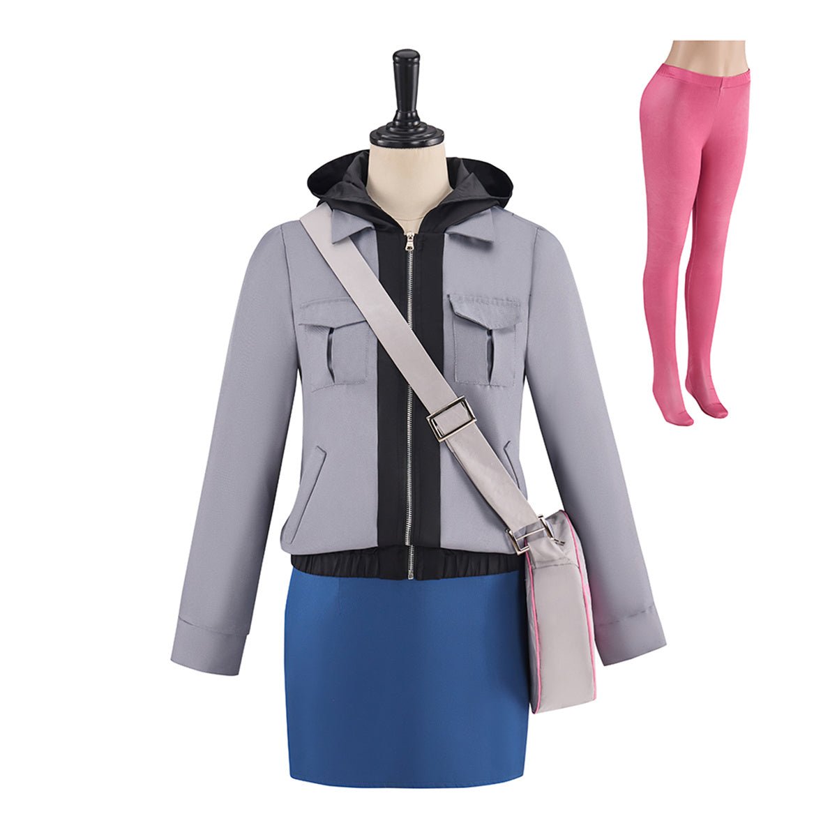 Costume Cosplay Ramona Flowers – Tenue Officielle de Scott Pilgrim Takes Off pour Halloween & Carnaval