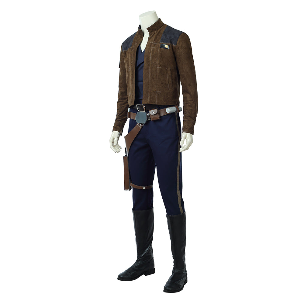 Costume Cosplay Han Solo Star Wars - Réplique de Film de Qualité Premium