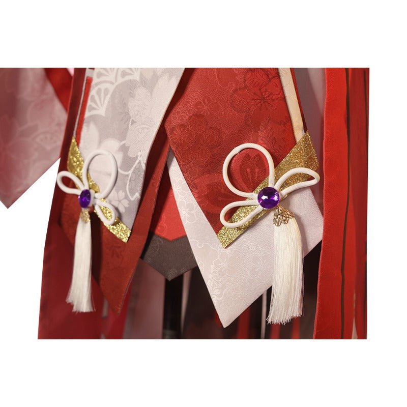 Costume Cosplay Yae Miko Genshin Impact - Robe Mignon pour Halloween Femmes