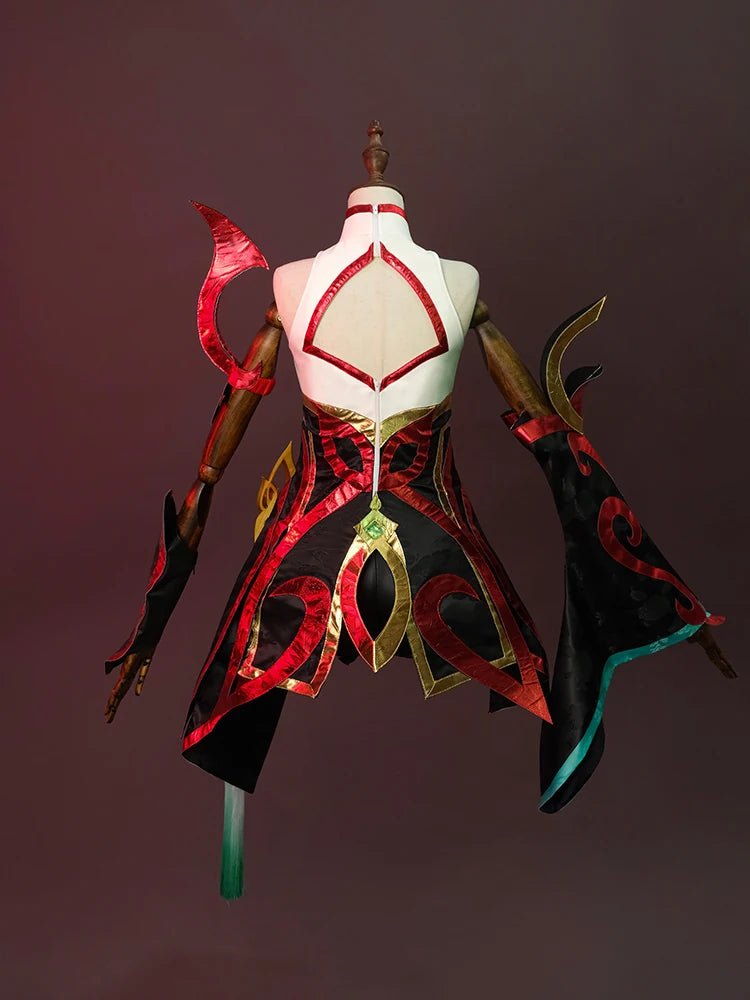 Costume Cosplay LOL Mythmaker Irelia - Tenue Halloween Femmes Championne Nouveau Skin