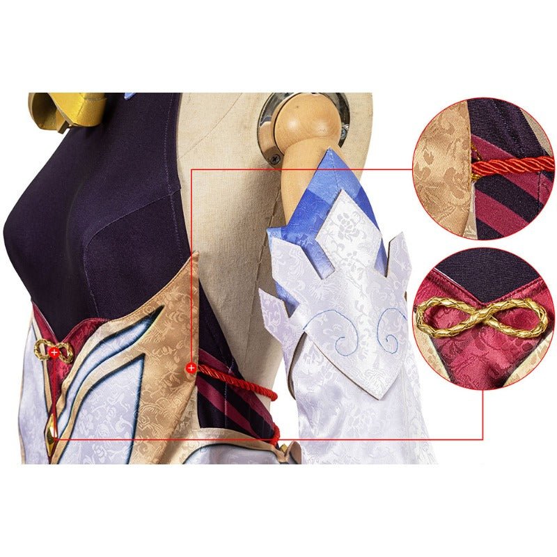 Costume Cosplay Genshin Impact GanYu - Combinaison Tenue Halloween