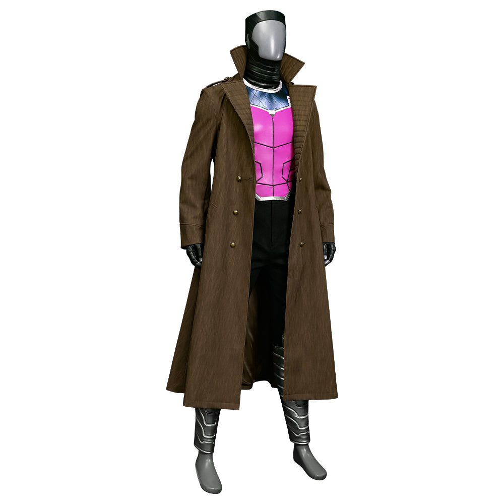Costume Cosplay Gambit Deadpool 3 - Réplique de Film de Qualité Premium